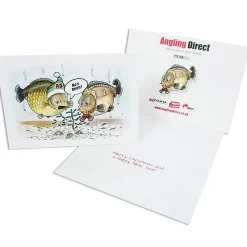 Angling Direct AD Carpy Christmas Card- Miscellaneous
