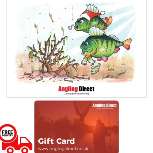 Angling Direct AD Festive Perch Christmas Gift Card- Miscellaneous | Gift Cards
