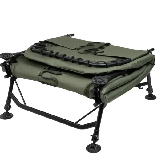 Advanta 6 Leg Green Session Bedchair- Bedchairs