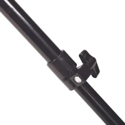 Advanta Flatback Match Black Umbrella 45''