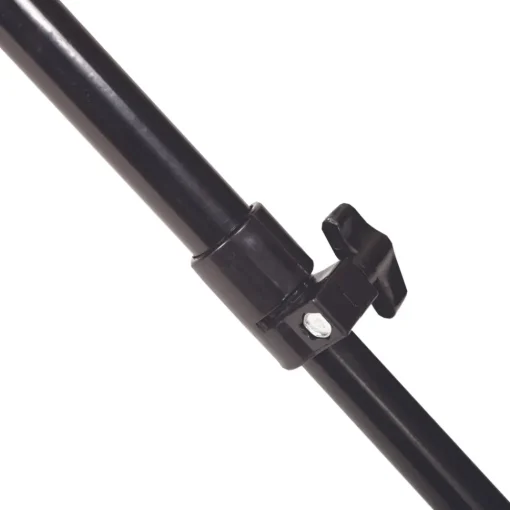 Advanta Flatback Match Black Umbrella 45''