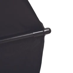 Advanta Flatback Match Black Umbrella 45''