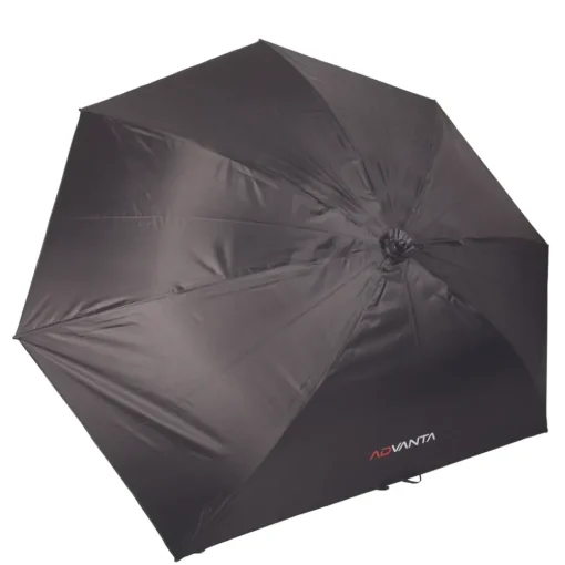 Advanta Flatback Match Black Umbrella 45''