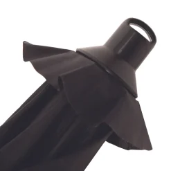Advanta Flatback Match Black Umbrella 45''