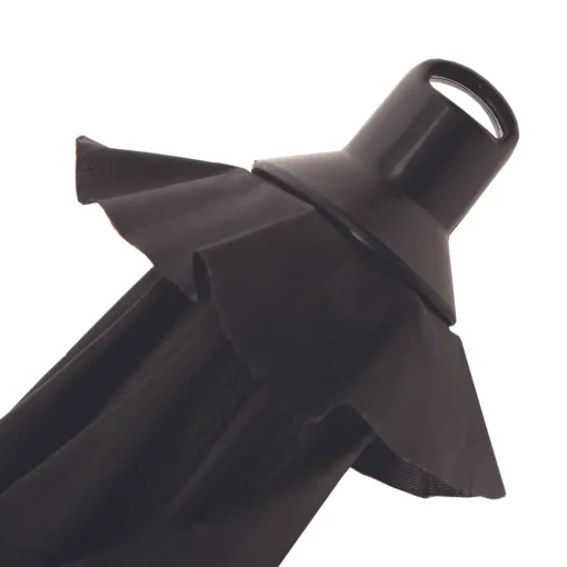 Advanta Flatback Match Black Umbrella 45''