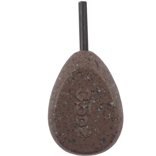 Advanta Inline Flat Pear Carp Leads - Pack Of 5- Terminal Tackle