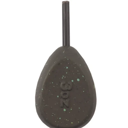 Advanta Inline Flat Pear Carp Leads - Pack Of 5- Terminal Tackle