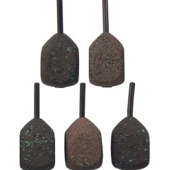 Advanta Inline Square Pear Carp Leads - Pack Of 5- Terminal Tackle