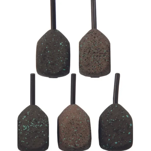 Advanta Inline Square Pear Carp Leads - Pack Of 5- Terminal Tackle