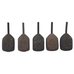 Advanta Inline Square Pear Carp Leads - Pack Of 5- Terminal Tackle