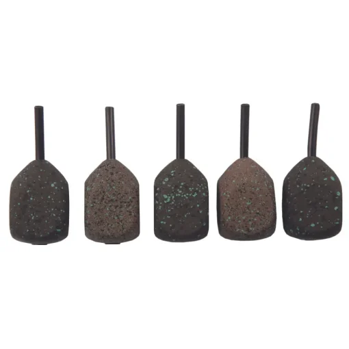 Advanta Inline Square Pear Carp Leads - Pack Of 5- Terminal Tackle