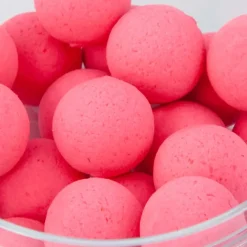 Advanta N-Fused Peppered Peach Hi-Viz Pink Pop-Ups- Bait & Additives