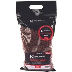 Advanta N-Fused Spicy Crab Shelf Life Fishing Boilies- Bait & Additives