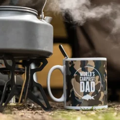 Angling Direct Worlds Carpiest Dad Fishing Mug- Cooking Equipment