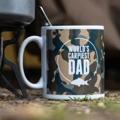 Angling Direct Worlds Carpiest Dad Fishing Mug- Cooking Equipment