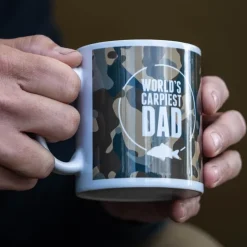 Angling Direct Worlds Carpiest Dad Fishing Mug- Cooking Equipment