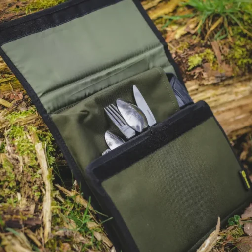 Aqua Black Series Fishing Compact Food Set- Cooking Equipment
