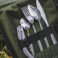 Aqua Black Series Fishing Compact Food Set- Cooking Equipment