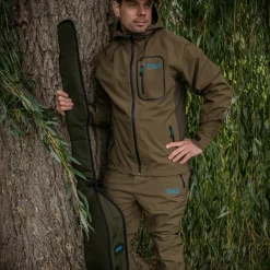 Aqua Black Series Full Rod Fishing Sleeve 10ft- Luggage