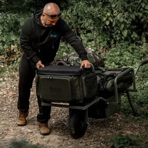 Aqua Front Barrow Bag Black Series- Luggage