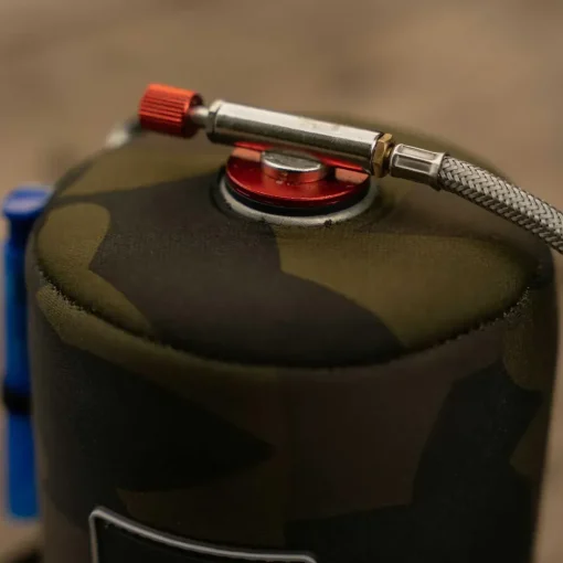 Avid Carp Camo Neoprene Gas Canister Holder- Cooking Equipment