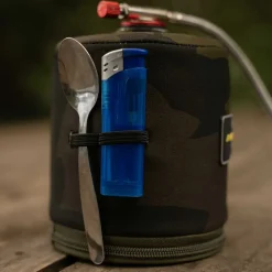 Avid Carp Camo Neoprene Gas Canister Holder- Cooking Equipment