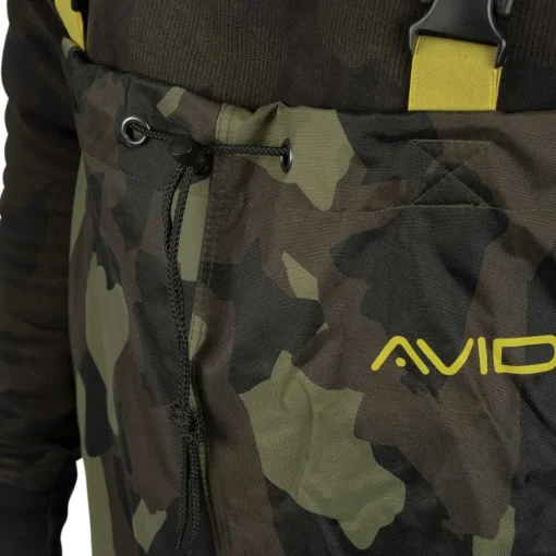 Avid Carp 420D Camo Chest Fishing Waders- Waders & Boots