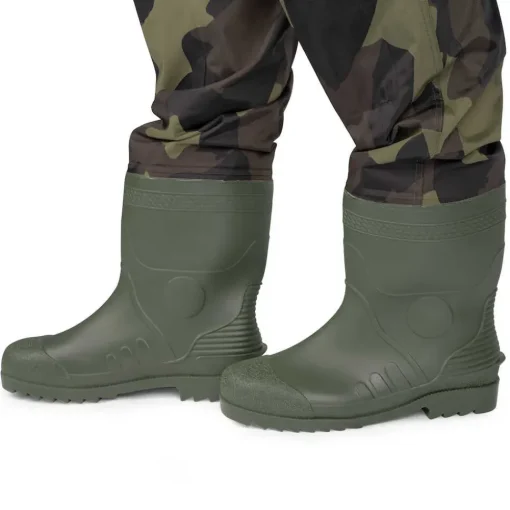 Avid Carp 420D Camo Chest Fishing Waders- Waders & Boots