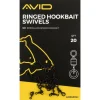 Avid Carp Ringed Hookbait Swivels- Terminal Tackle