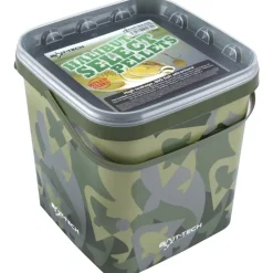 Bait-Tech Camo Buckets Halibut Select Pellets- Bait & Additives