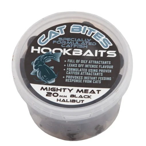 Bait-Tech Cat Bites 20mm Pre Drilled Fishing Hookbaits 350g