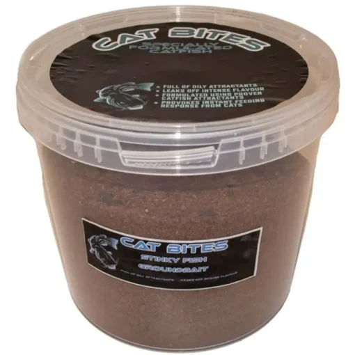 Bait-Tech Cat Bites Stinkyfish Fishing Groundbait 2.4kg