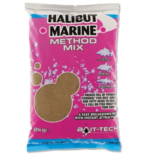 Bait-Tech Halibut Marine Method Mix- Bait & Additives