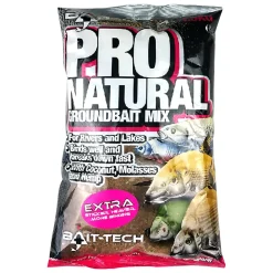 Bait-Tech Pro Natural Extra Groundbait 1.5kg- Bait & Additives