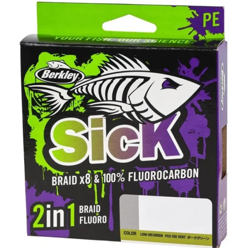 Berkley Sick 2 In 1 Braid 150m Fluoro 50m