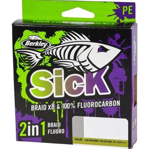 Berkley Sick 2 In 1 Braid 150m Fluoro 40m