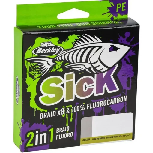 Berkley Sick 2 In 1 Braid 150m Fluoro 40m