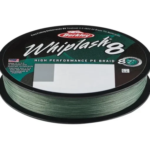 Berkley Whiplash 8 Green Fishing Braid 300m