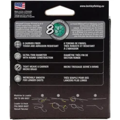 Berkley Whiplash 8 Green Fishing Braid 300m