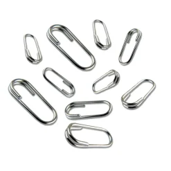 Breakaway Quick Change Stainless Ovals Split Rings