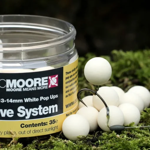 CC Moore Live System White Pop Ups