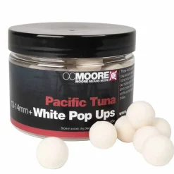 CC Moore Pacific Tuna White Pop Ups- Bait & Additives