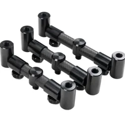 Century Carbon Stealth Chunky Adjustable 2 Rod Fishing Buzz Bars- Rod Support | New Arrivals