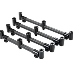 Century Carbon Stealth Chunky Adjustable 3 Rod Fishing Buzz Bars- Rod Support | New Arrivals