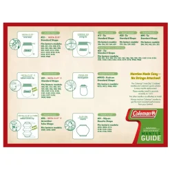 Coleman Insta-Clip Tube Mantles- Lighting