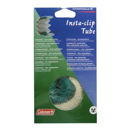 Coleman Insta-Clip Tube Mantles- Lighting