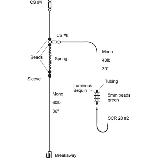 Cox & Rawle Bream Beach Rig