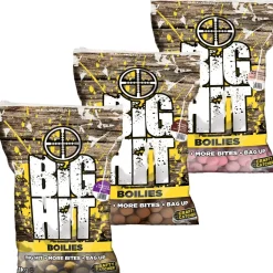 Crafty Catcher Big Hit Boilies 1kg- Bait & Additives