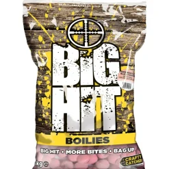 Crafty Catcher Big Hit Boilies 1kg- Bait & Additives