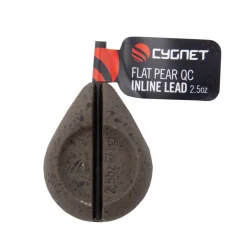 Cygnet Flat Pear QC Inline Fishing Leads- Terminal Tackle